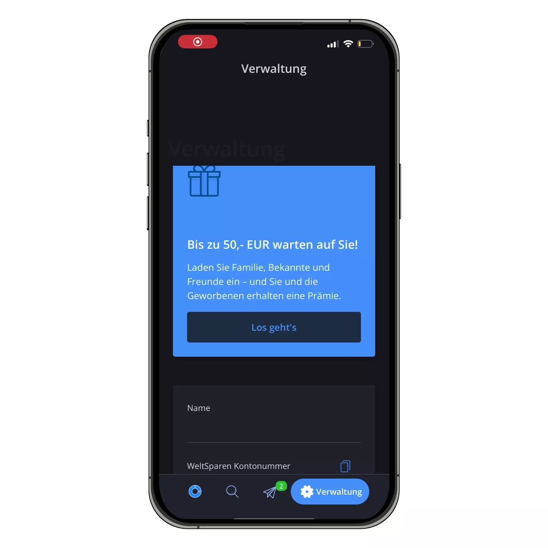 Raisin DE-Raisin-App Freistellungsauftrag Animation Verwaltung Raisin App