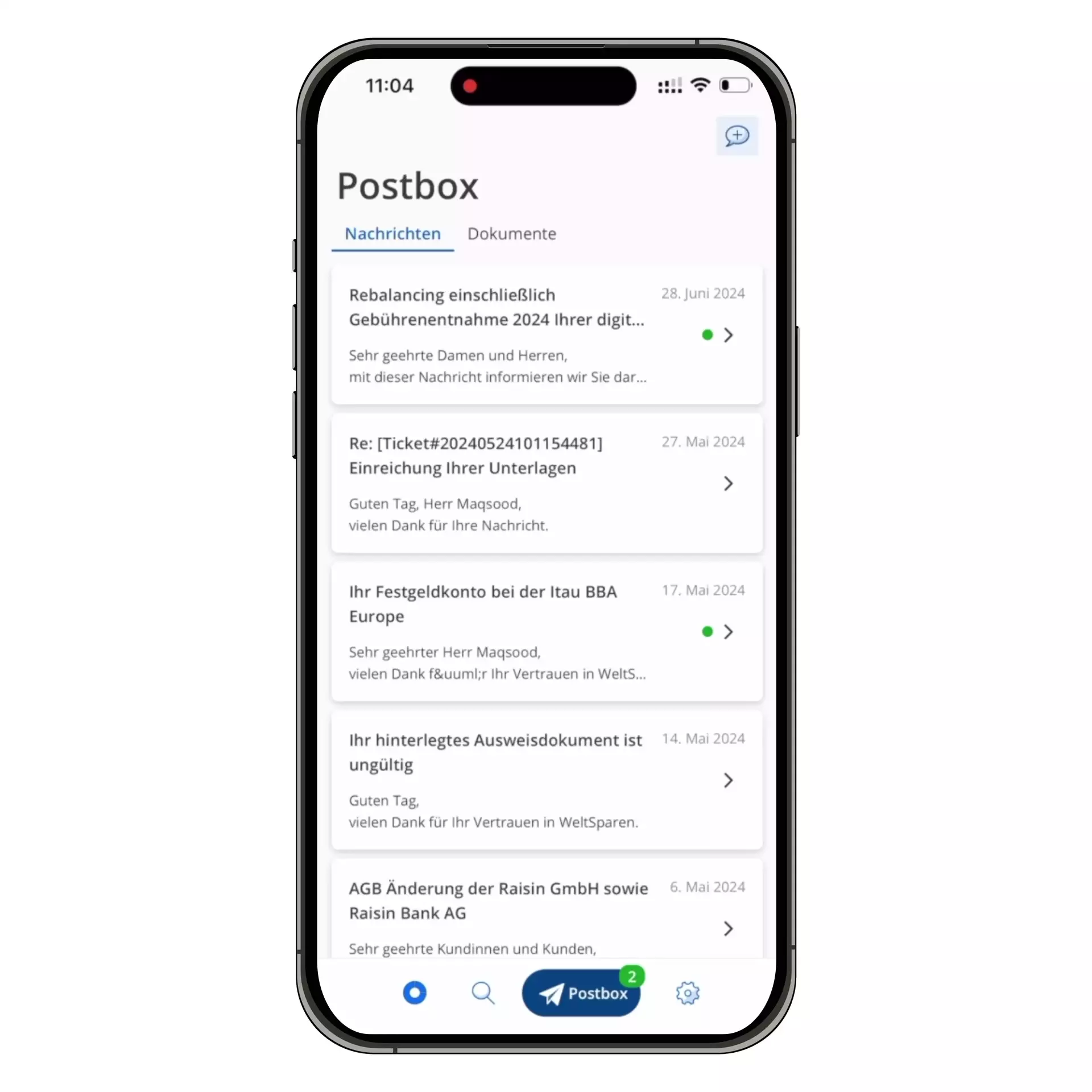 Raisin DE- Raisin-App Postbox Animation Postbox