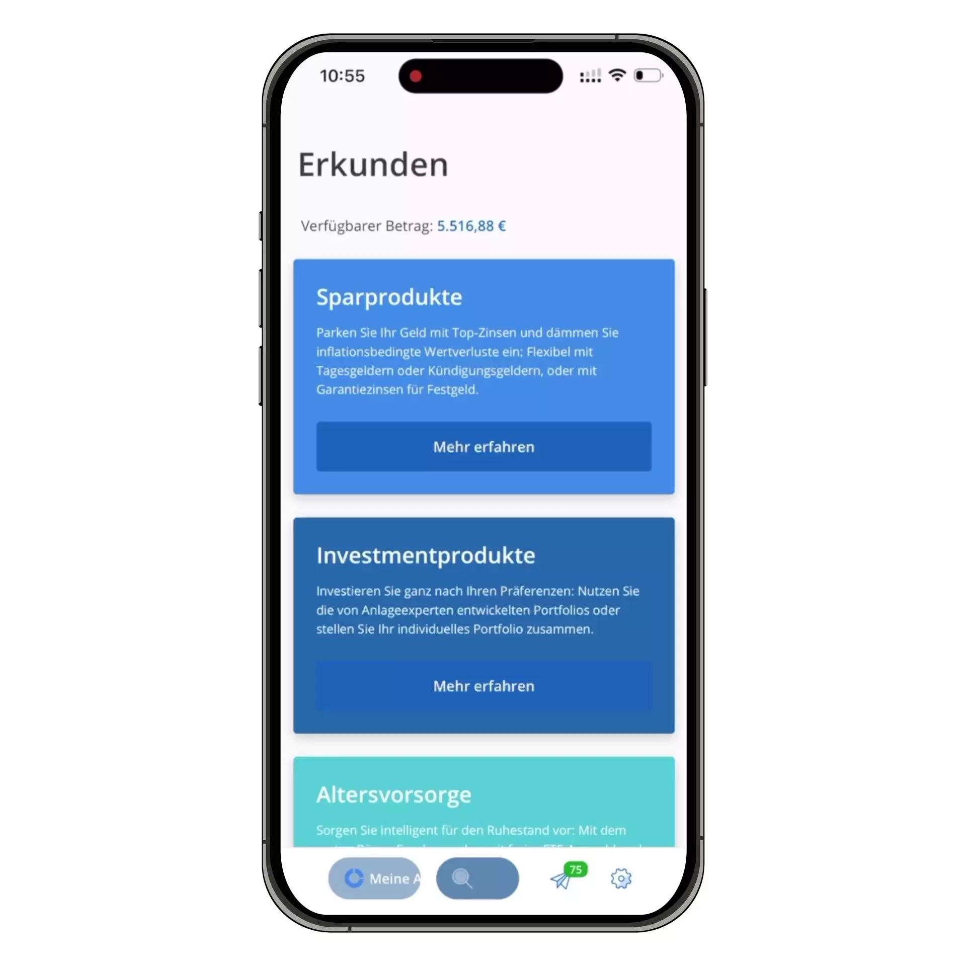 Raisin DE-Raisin-App Erkunden Animation Erkunden Raisin App